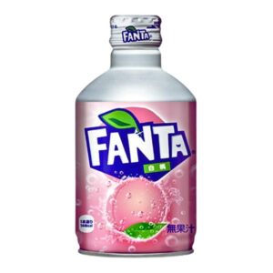 Fanta White Peach 300ml Metal Bottle