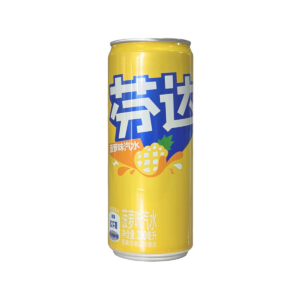 Fanta Pineapple Flavor Slim Can 330ml