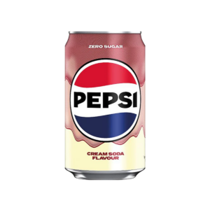 Pepsi Zero Sugar Cream Soda 330ml can