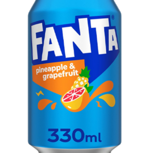 Fanta Pineapple & Grapefruit fat can 330ml