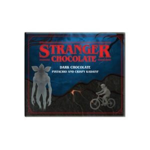 Stranger Dark Chocolate, Pistachio and Crispy Kadayif 100g